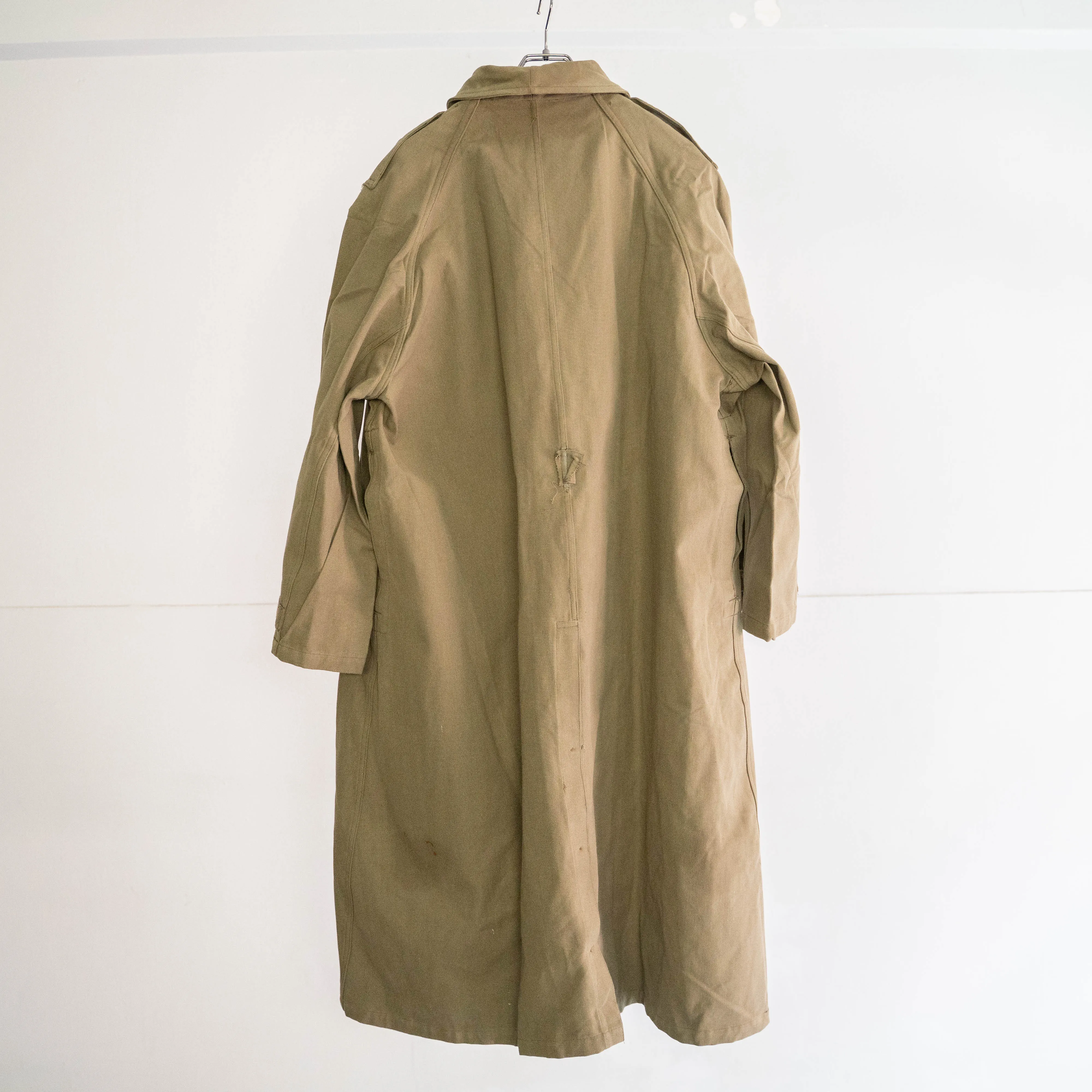 1930-40s French military M35 motorcycle coat  'dead stock'