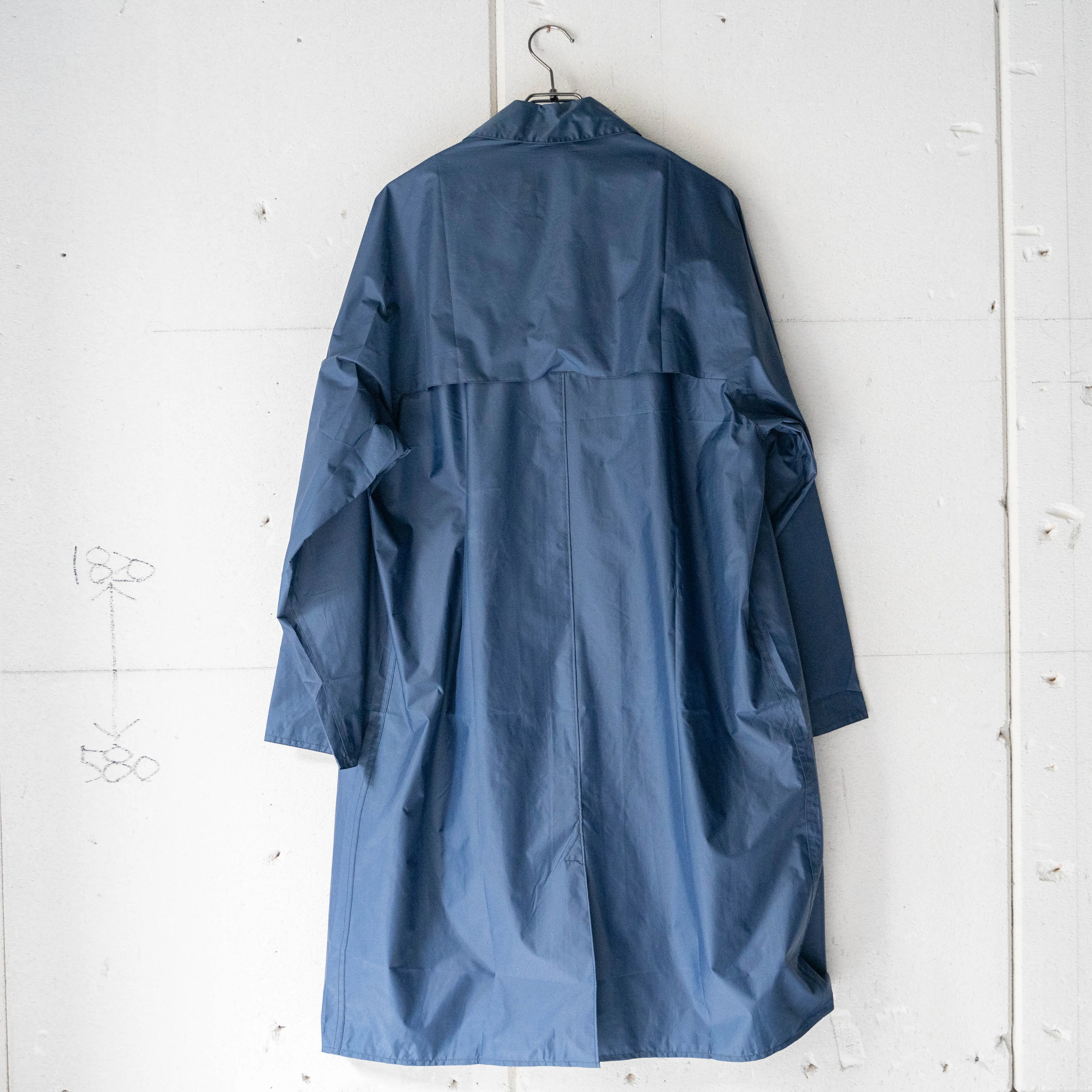 1980-90s French military nylon rain coat 'dead stock'