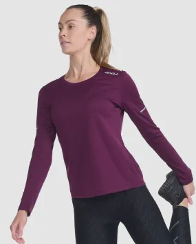 Aero long sleeve - beetroot