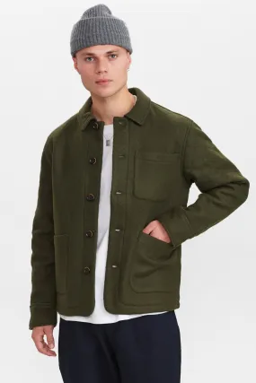 AKBENNY QUILTED JACKET - Deep forrest