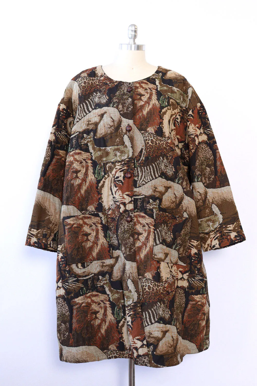 Animal Queendom Swing Coat L/XL {LAYAWAY}