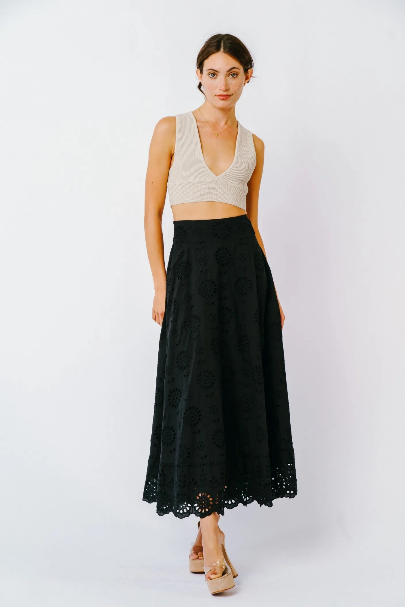 Audrey Maxi Full Skirt