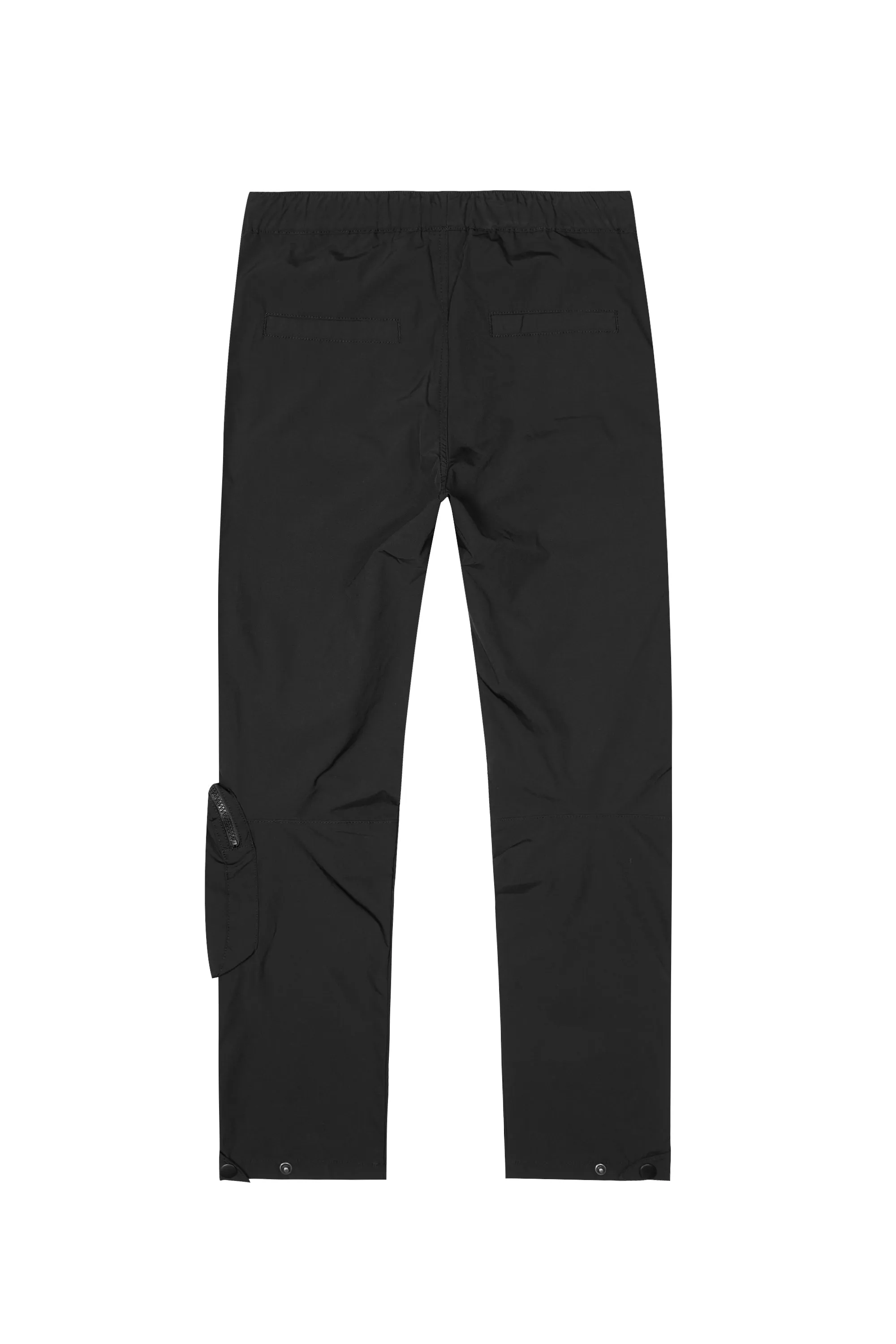 Big and Tall - Printed Utility Windbreaker Joggers - Black