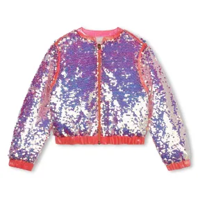 Billieblush Girls Sequin Jacket