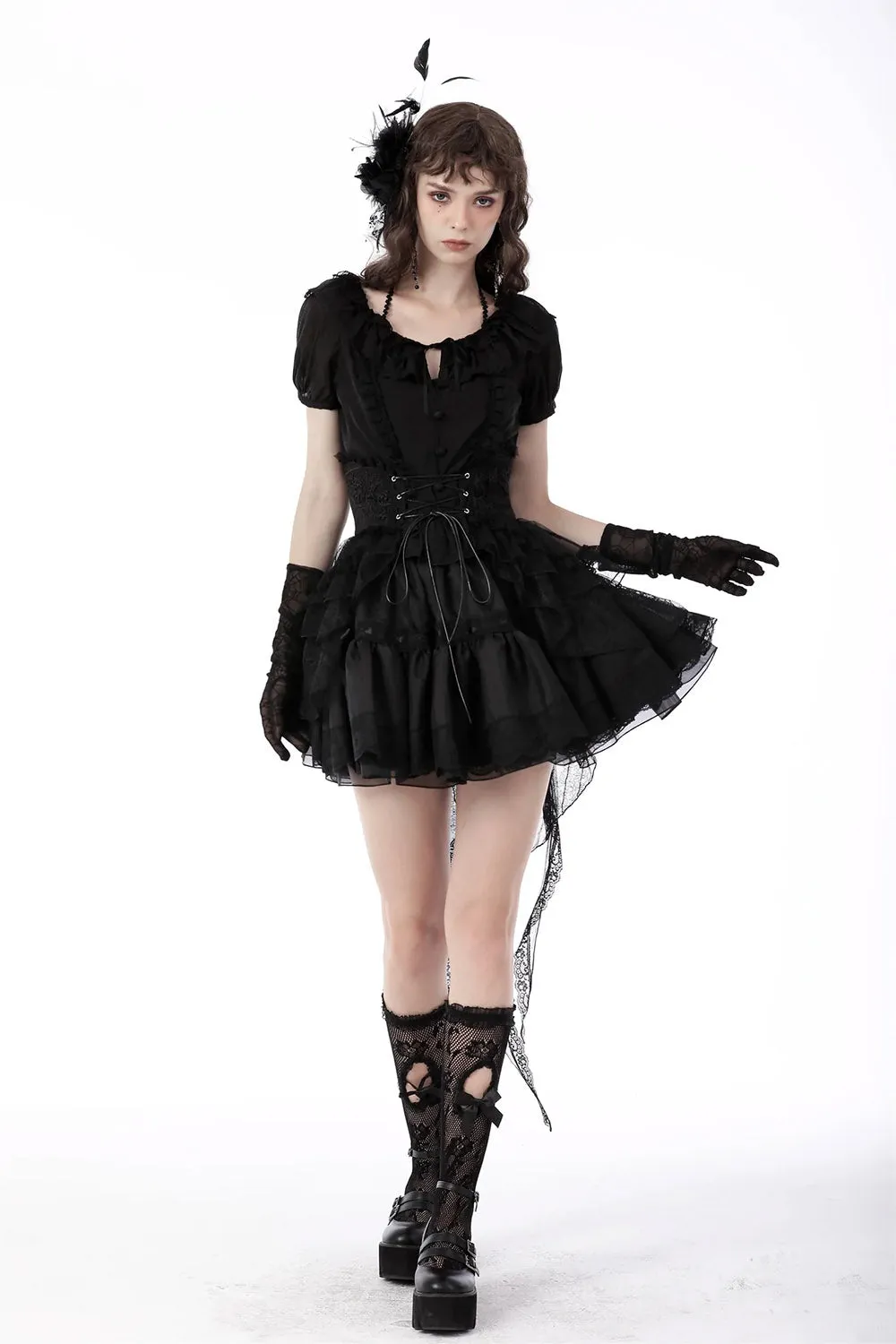 Black Ballet Corset Skirt