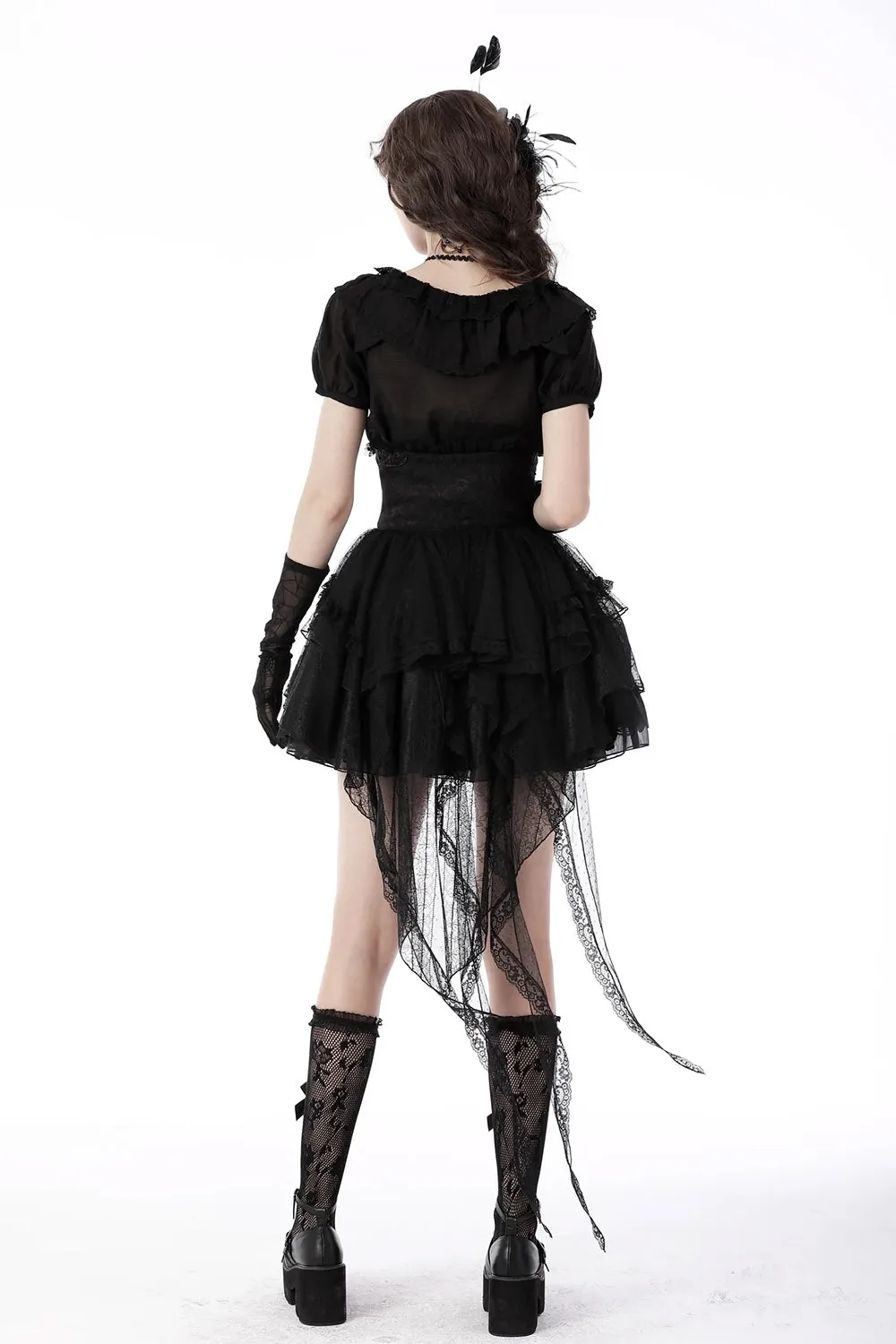 Black Ballet Corset Skirt