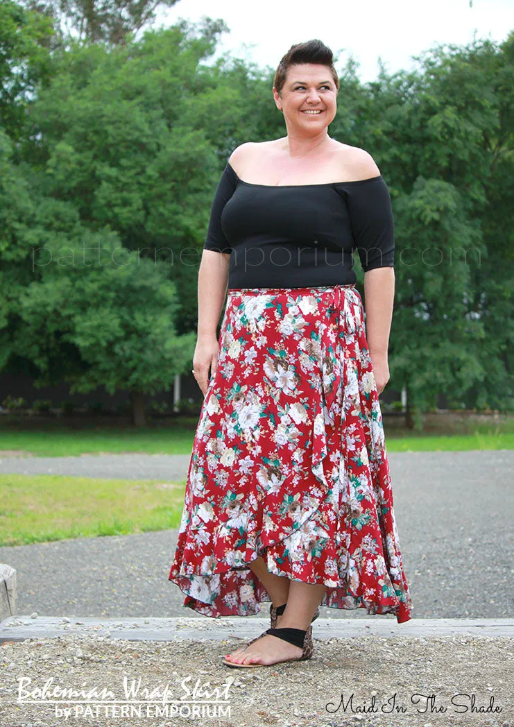 Bohemian Wrap | Skirt Sewing Pattern