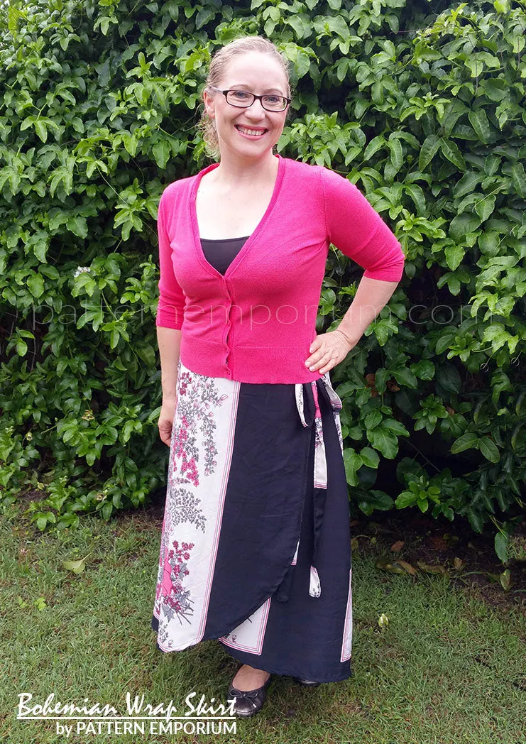 Bohemian Wrap | Skirt Sewing Pattern