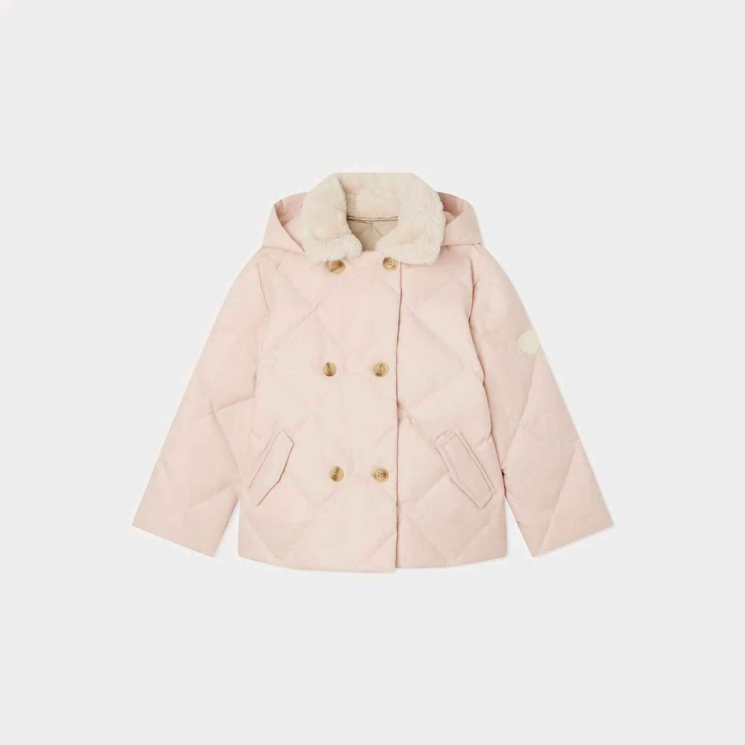 Bonpoint Modesty Light Pink Down Jacketoptimized could be transformed into:

Bonpoint Modesty Lightweight Down Jacket in Light Pink