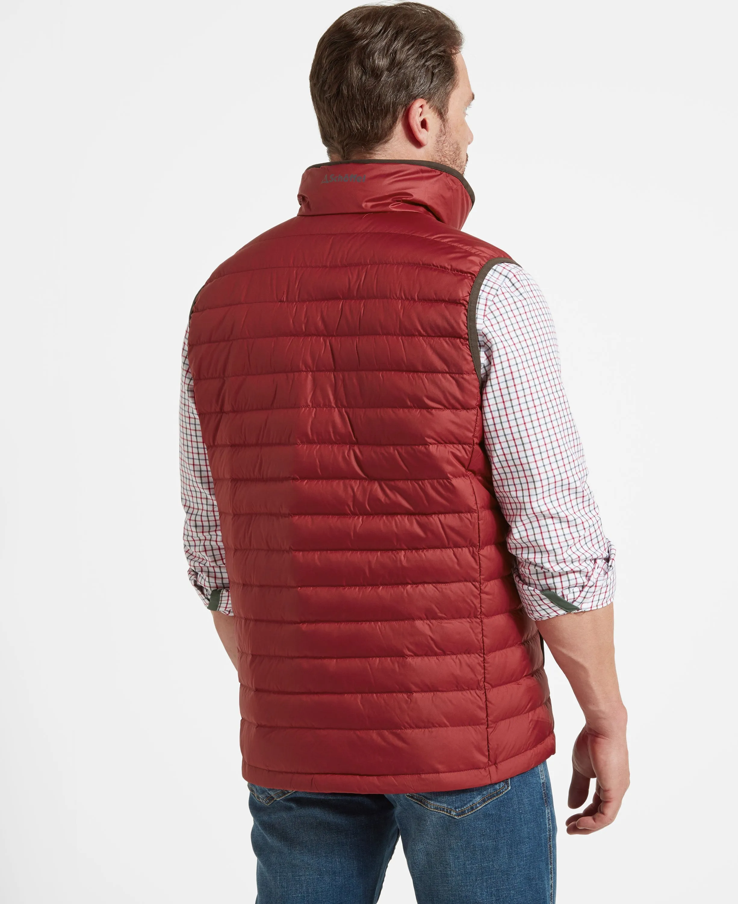 Bowden Down Gilet - Chilli