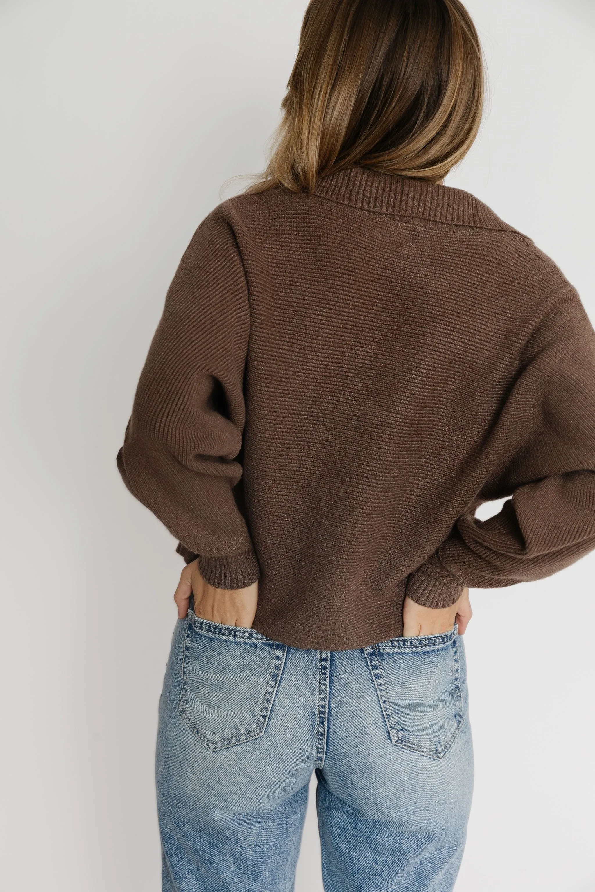 Callie Sweater in Mocha