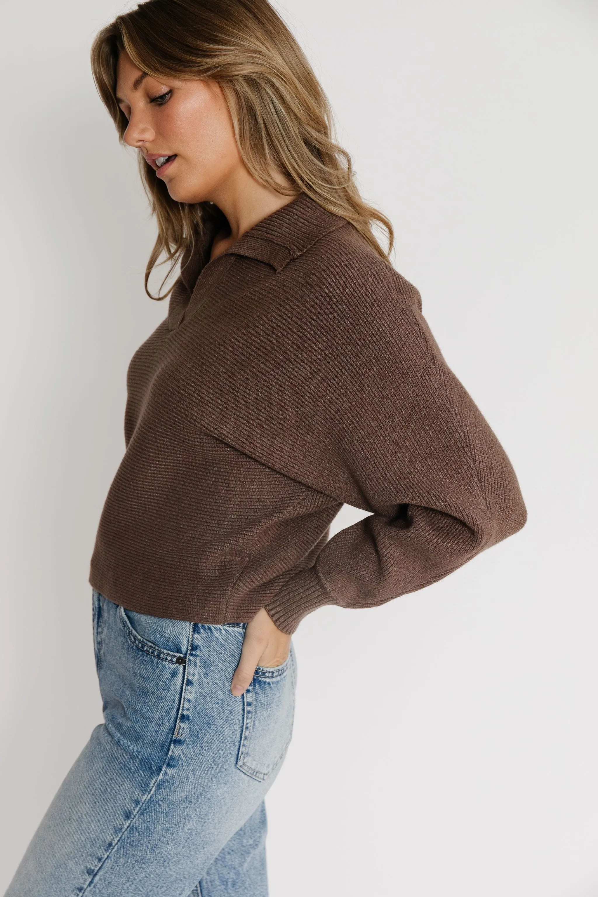 Callie Sweater in Mocha