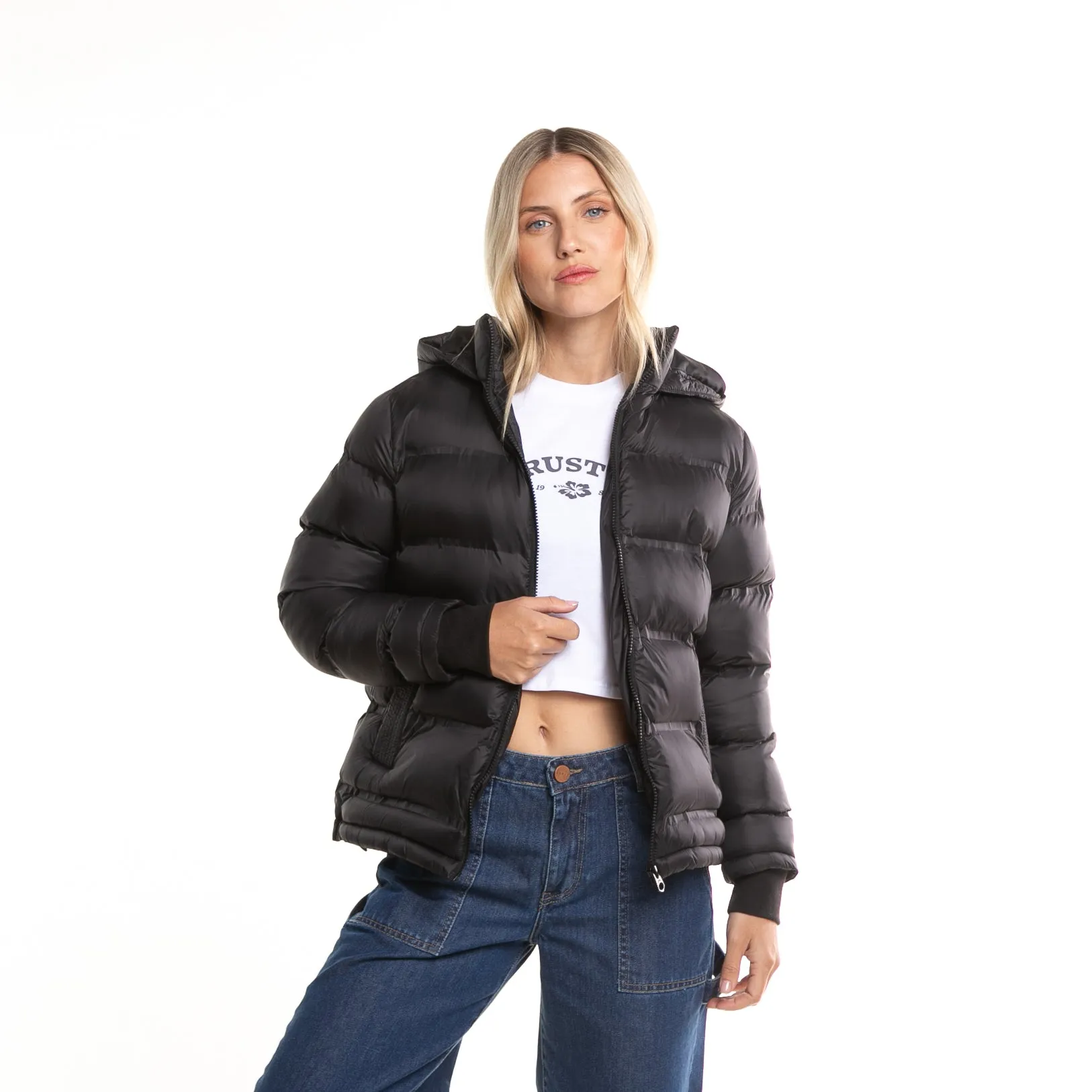 Campera Abrigo Rusty Pop Scene Puffer Coat Ld