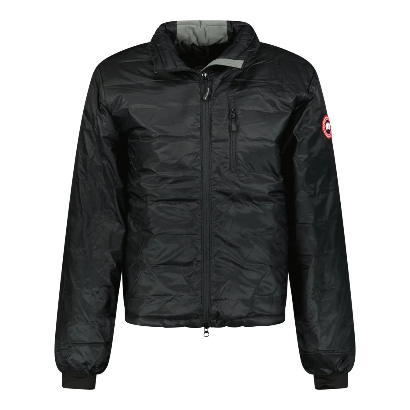 CANADA GOOSE  'LODGE' PADDED DOWN JACKET BLACK