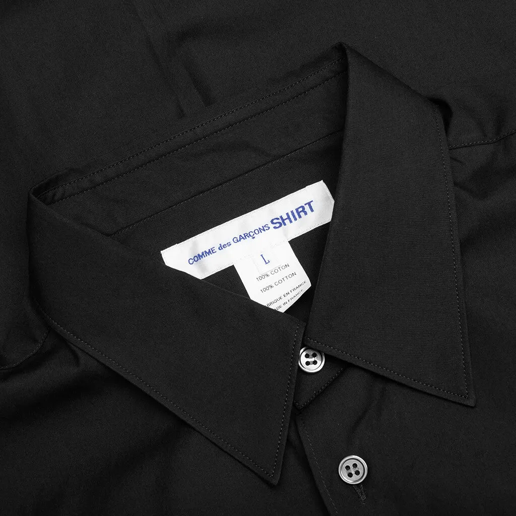 Classic Button-Down Shirt - Black