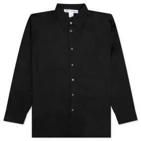 Classic Button-Down Shirt - Black