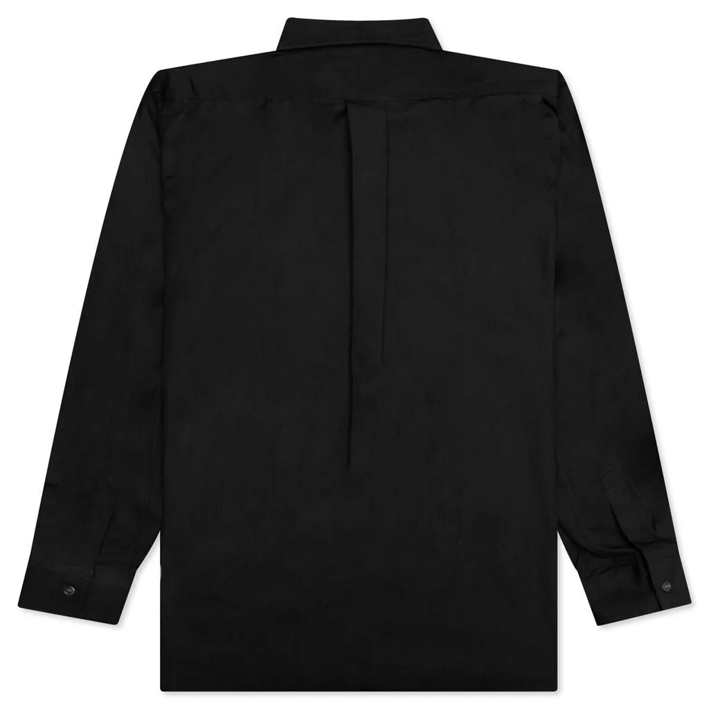 Classic Button-Down Shirt - Black