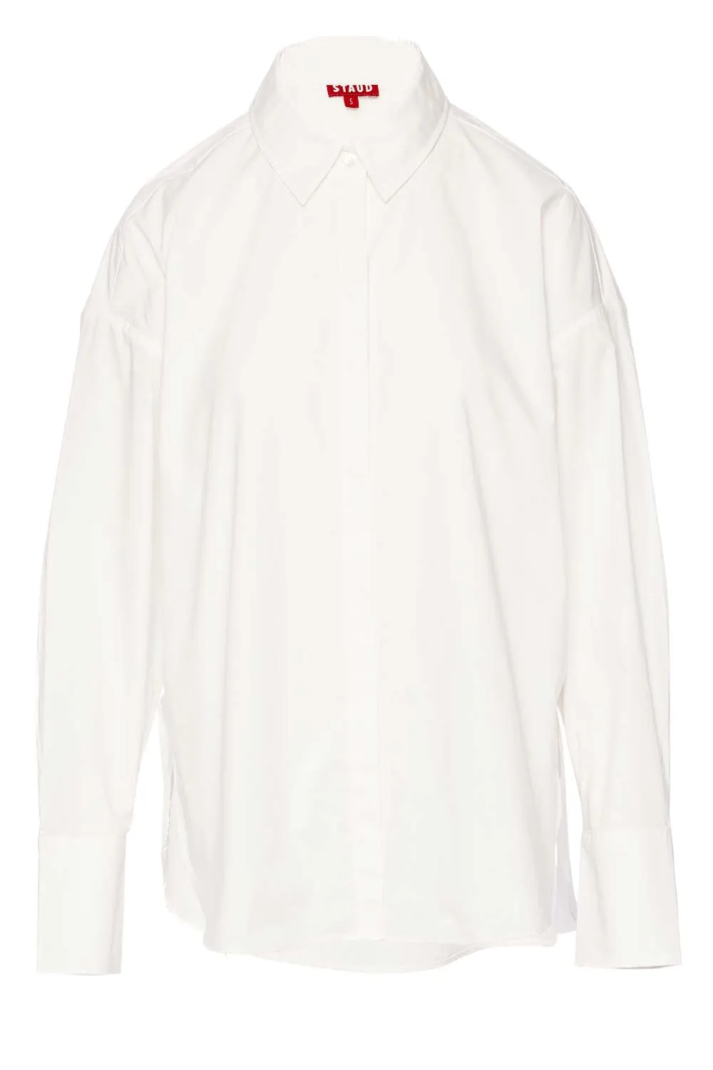 Colton White Oversized Button Down