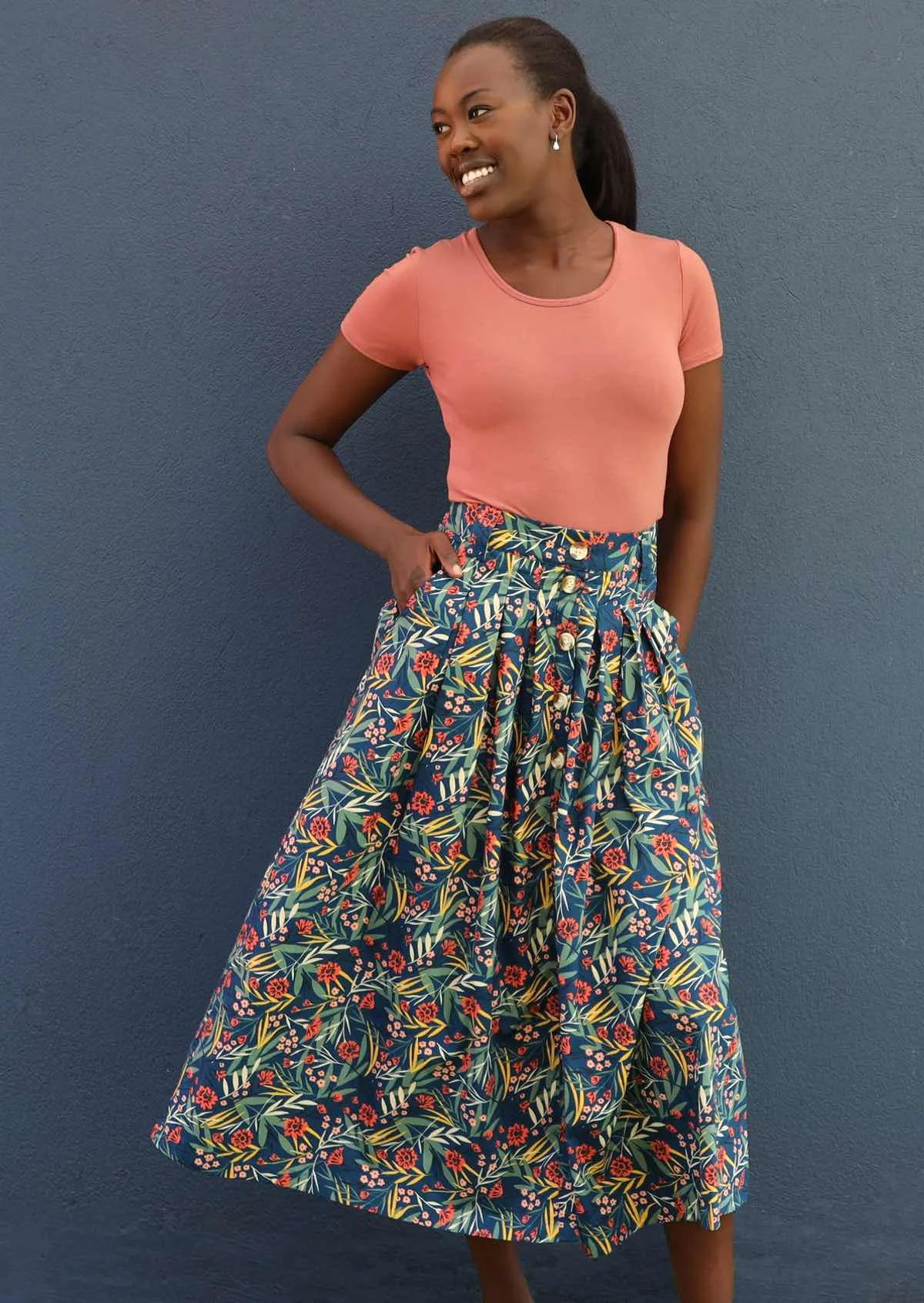 Cora Skirt Wild Flower