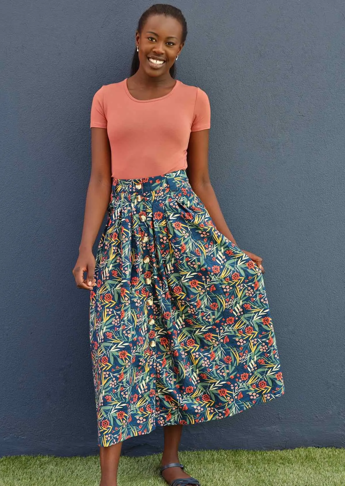 Cora Skirt Wild Flower