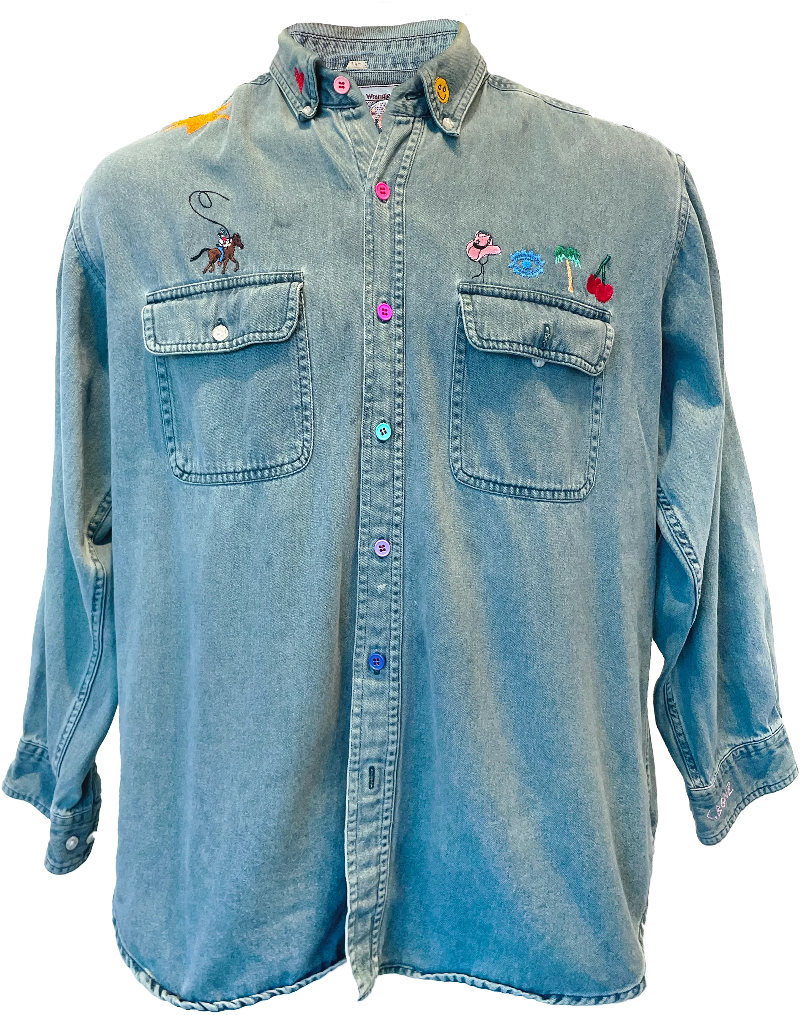 Country Tropical Button Down