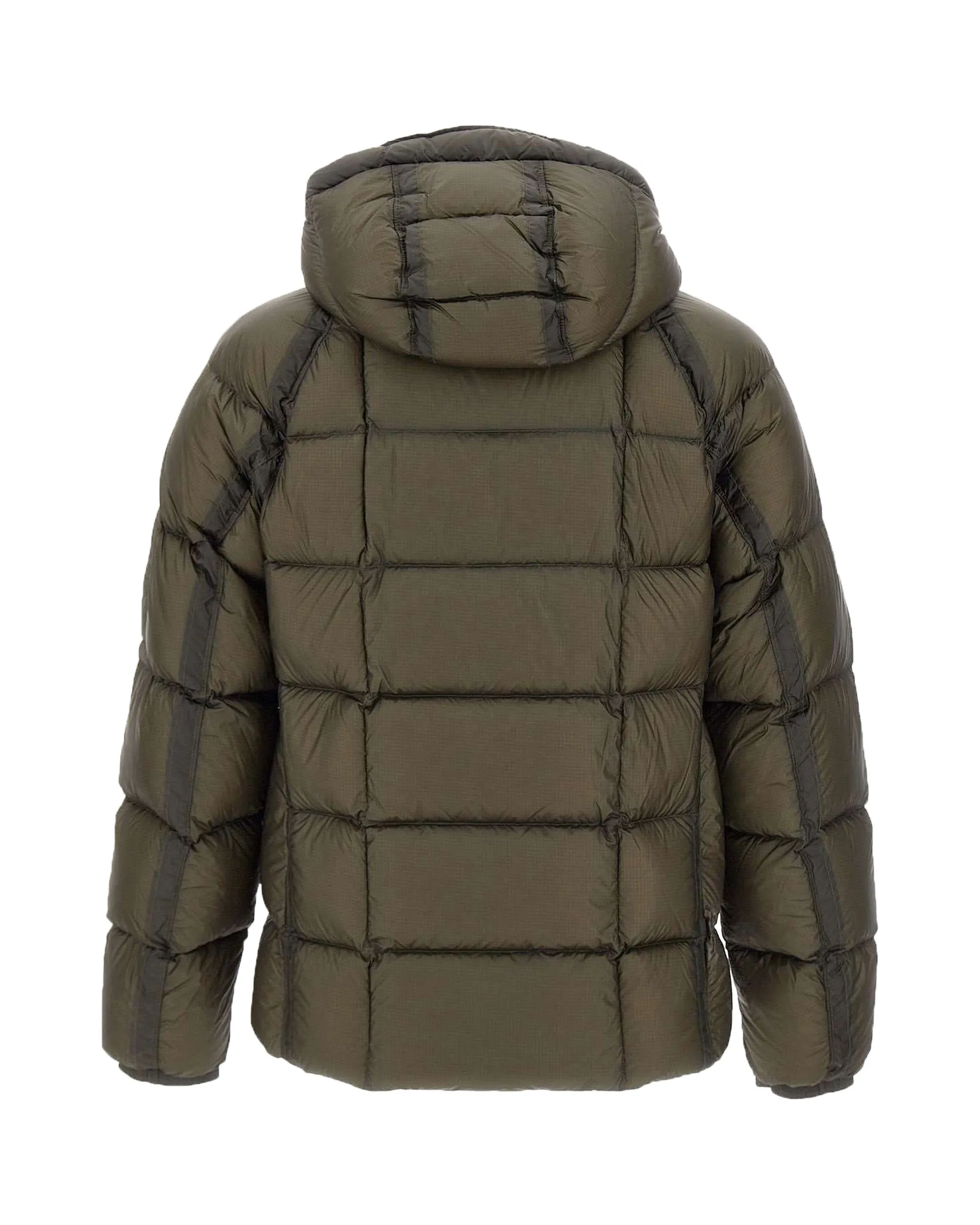 CP Company Olive Night D.D. Shell Hooded Down Jacket - Optimized for E-Commerce