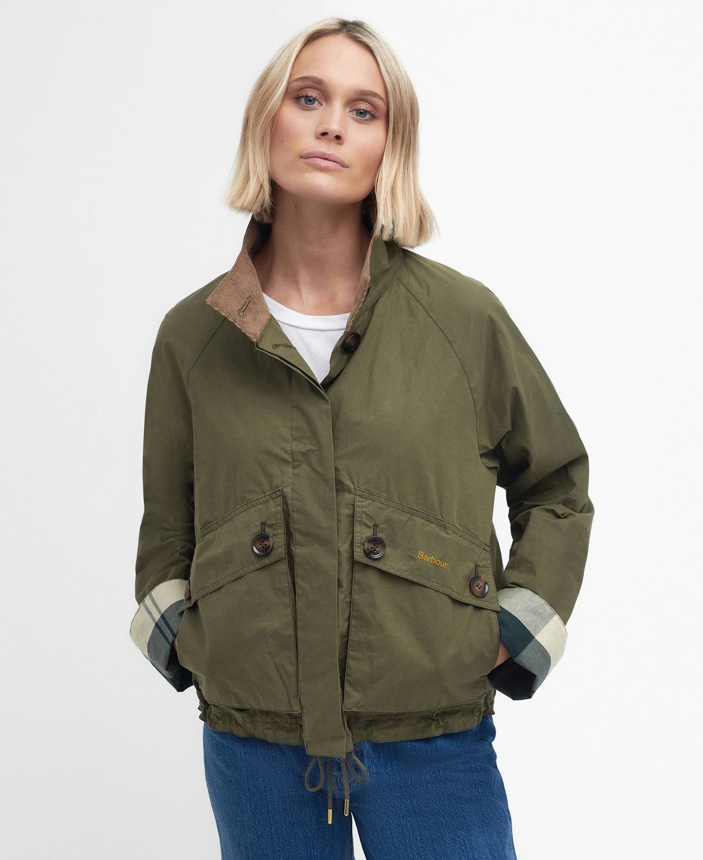 Crowdon Showerproof Jacket - Dusky Green