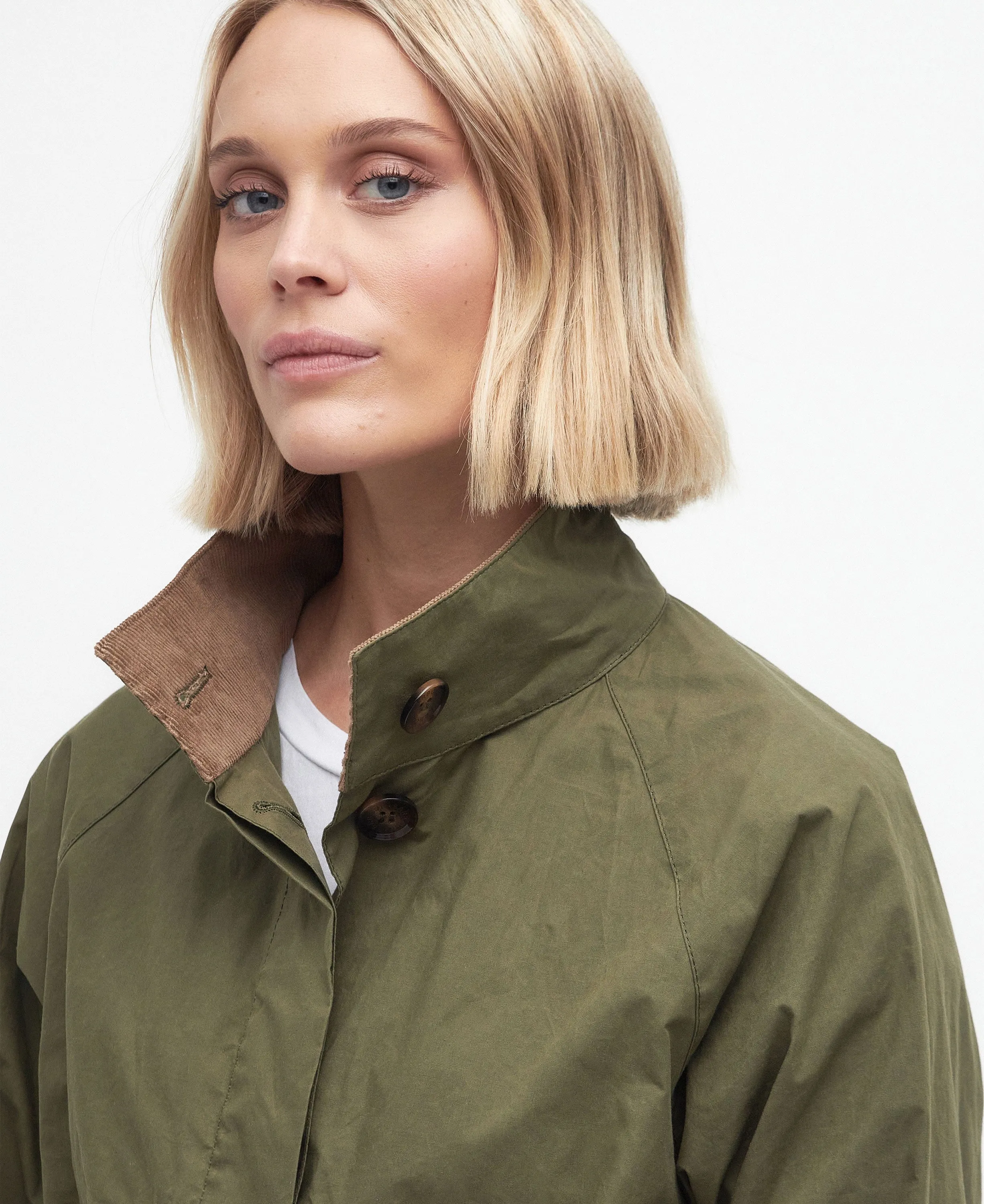 Crowdon Showerproof Jacket - Dusky Green