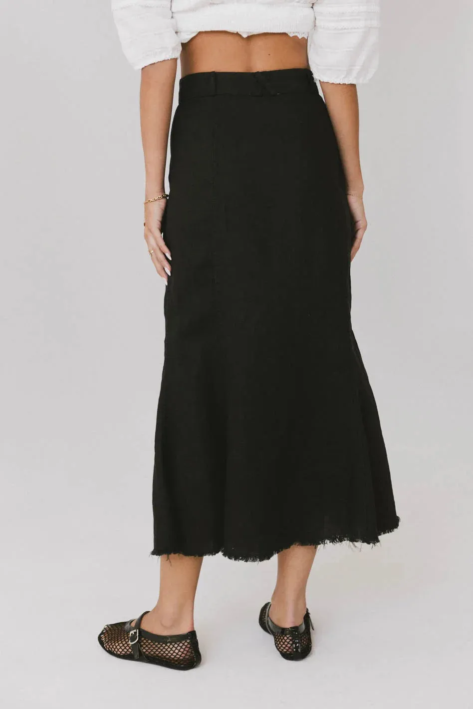 Dae Maxi Skirt in Black