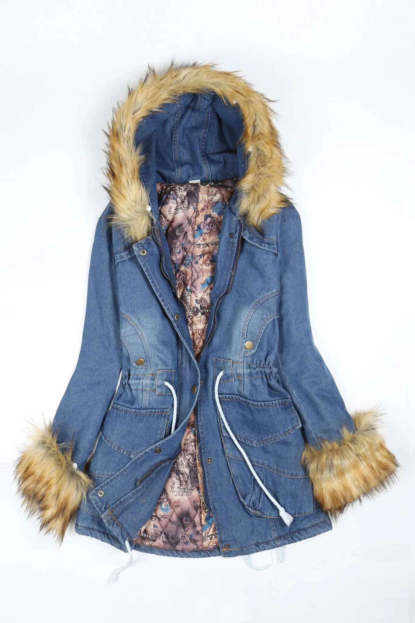 Denim Little Games Winter Coat