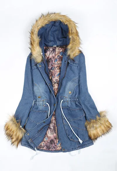 Denim Little Games Winter Coat