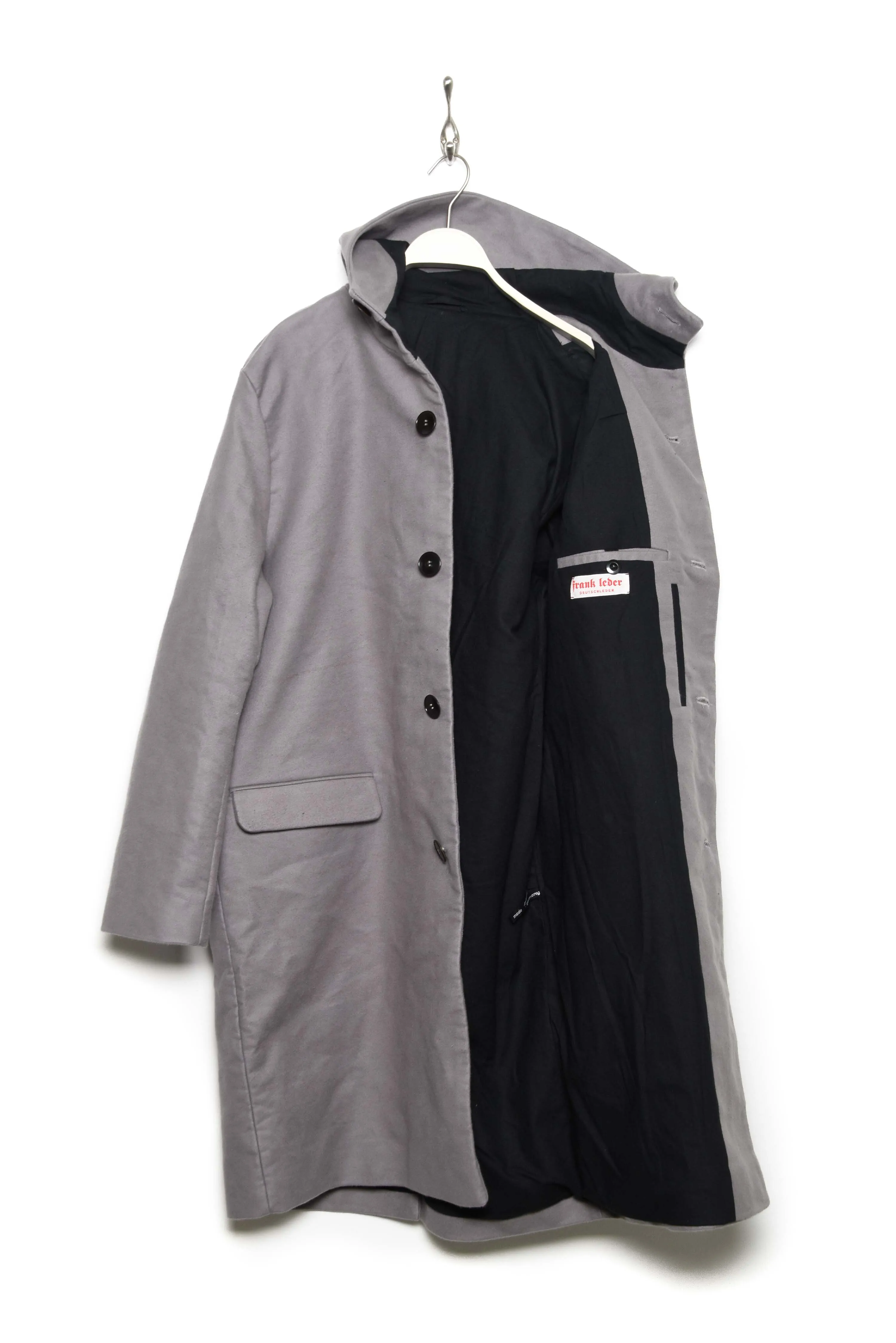 Deutschleder Hoody Coat DTL 14 grey 95