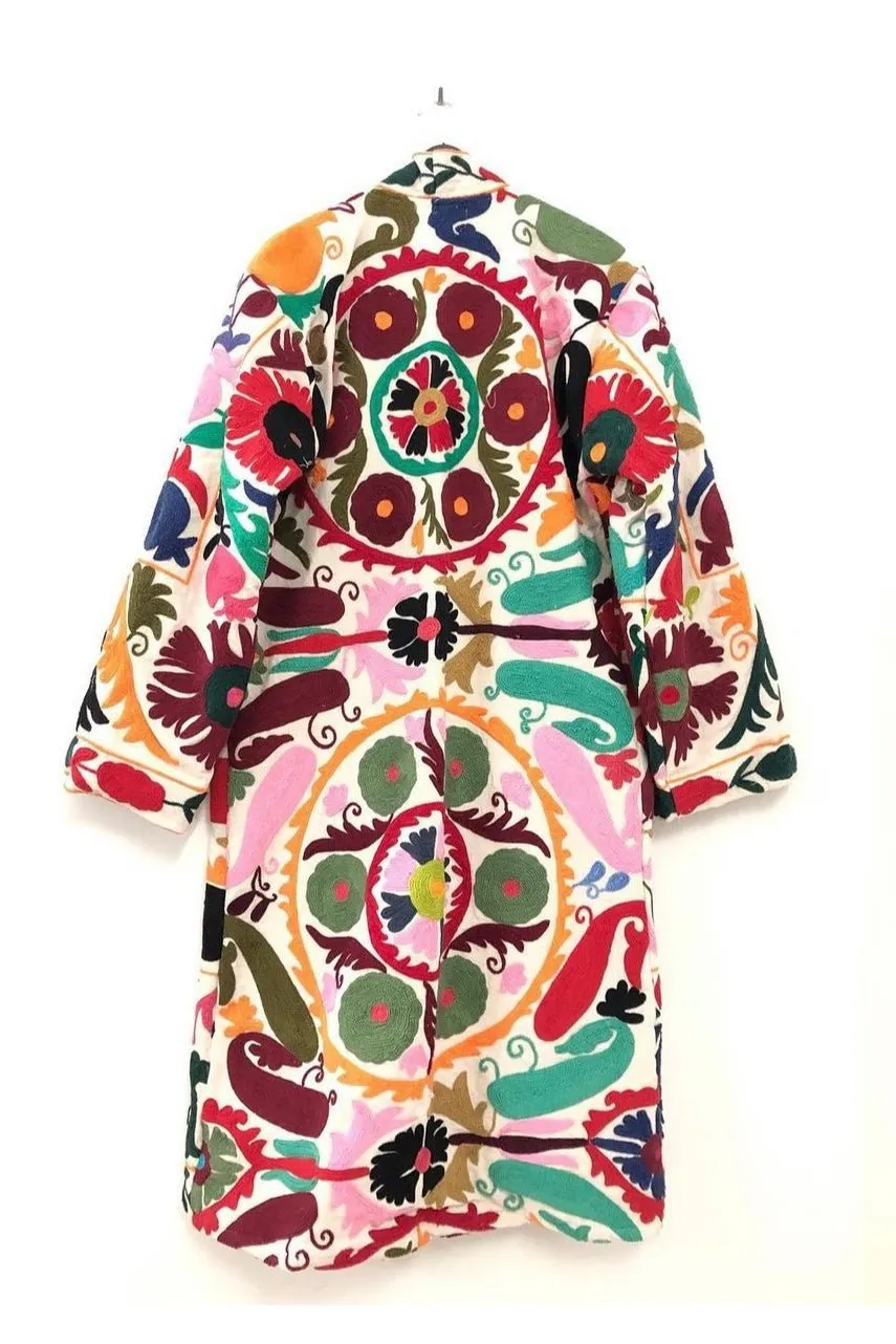 EMBROIDERED COAT EWITA