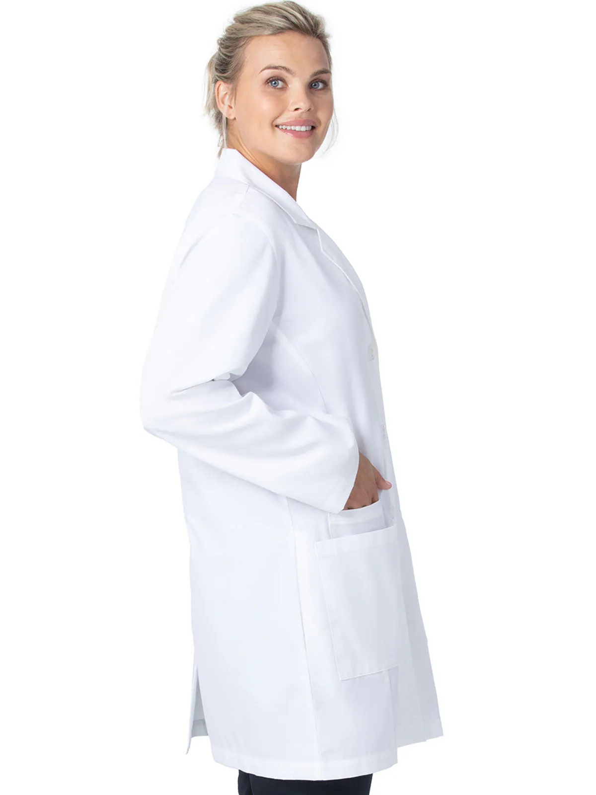 Essential - Women's 3-Pocket Mid-Length Lab Coat