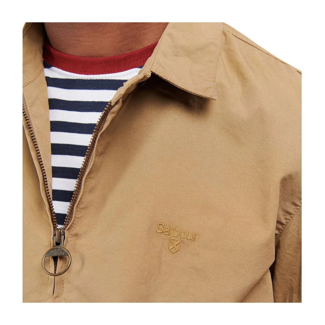 Giubbino Barbour Essential Windbreaker Beige