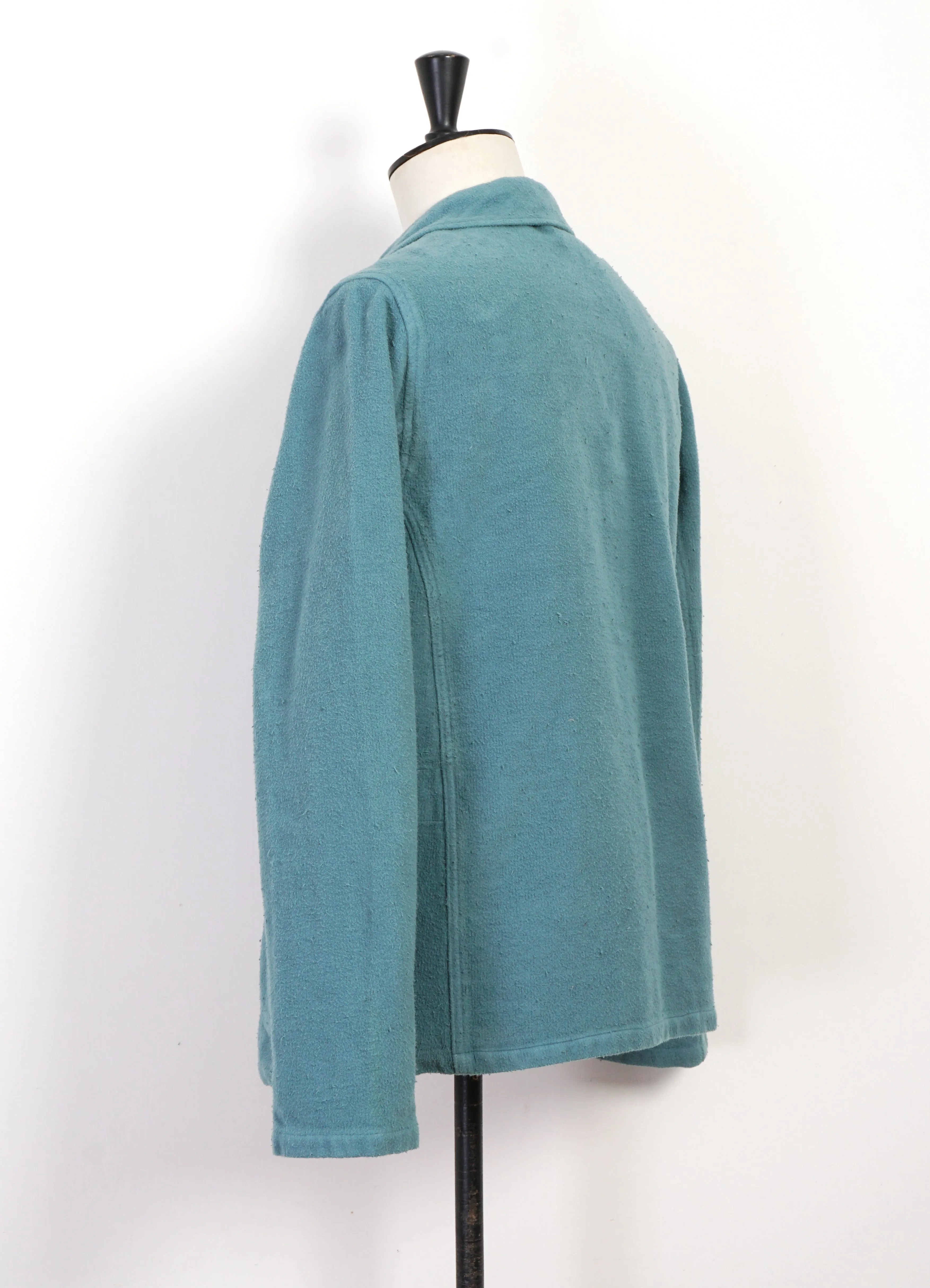 HOSPITAL JACKET | Napped Heat Corduroy Jacket | Turquoise