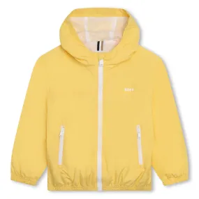 Hugo Boss Boys Hooded Windbreaker _Yellow J26495-528