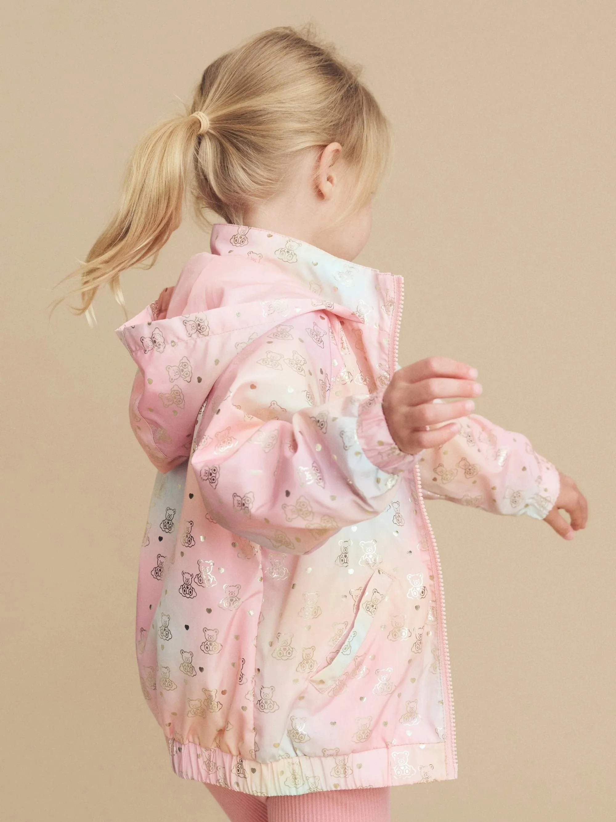 Huxbaby CLOUD BEAR RAIN JACKET