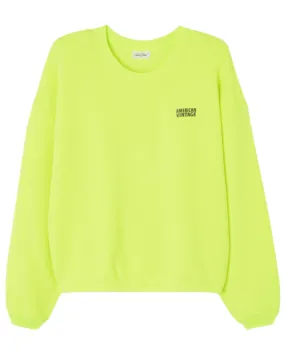 Izubird Sweatshirt Neon Yellow