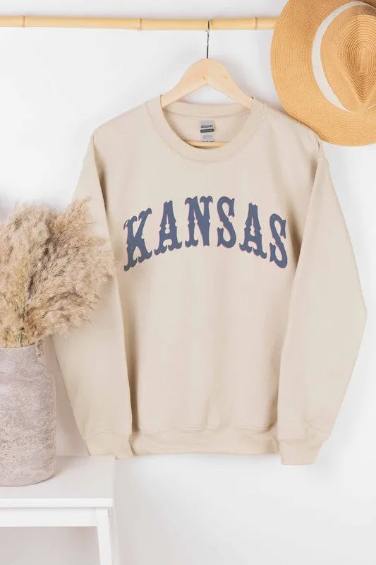 KANSAS GRAPHIC SWEATSHIRT