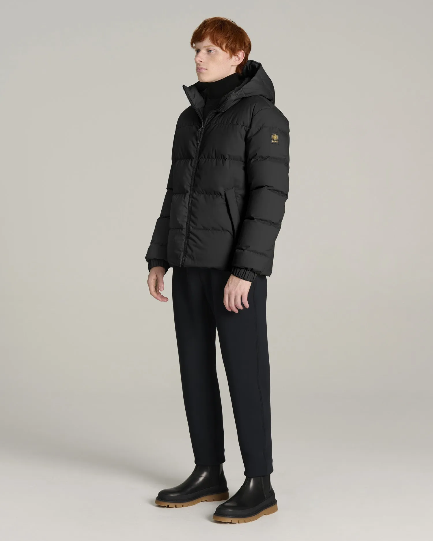 Hugo Mens Premium Black Down Jacket by Kanuk