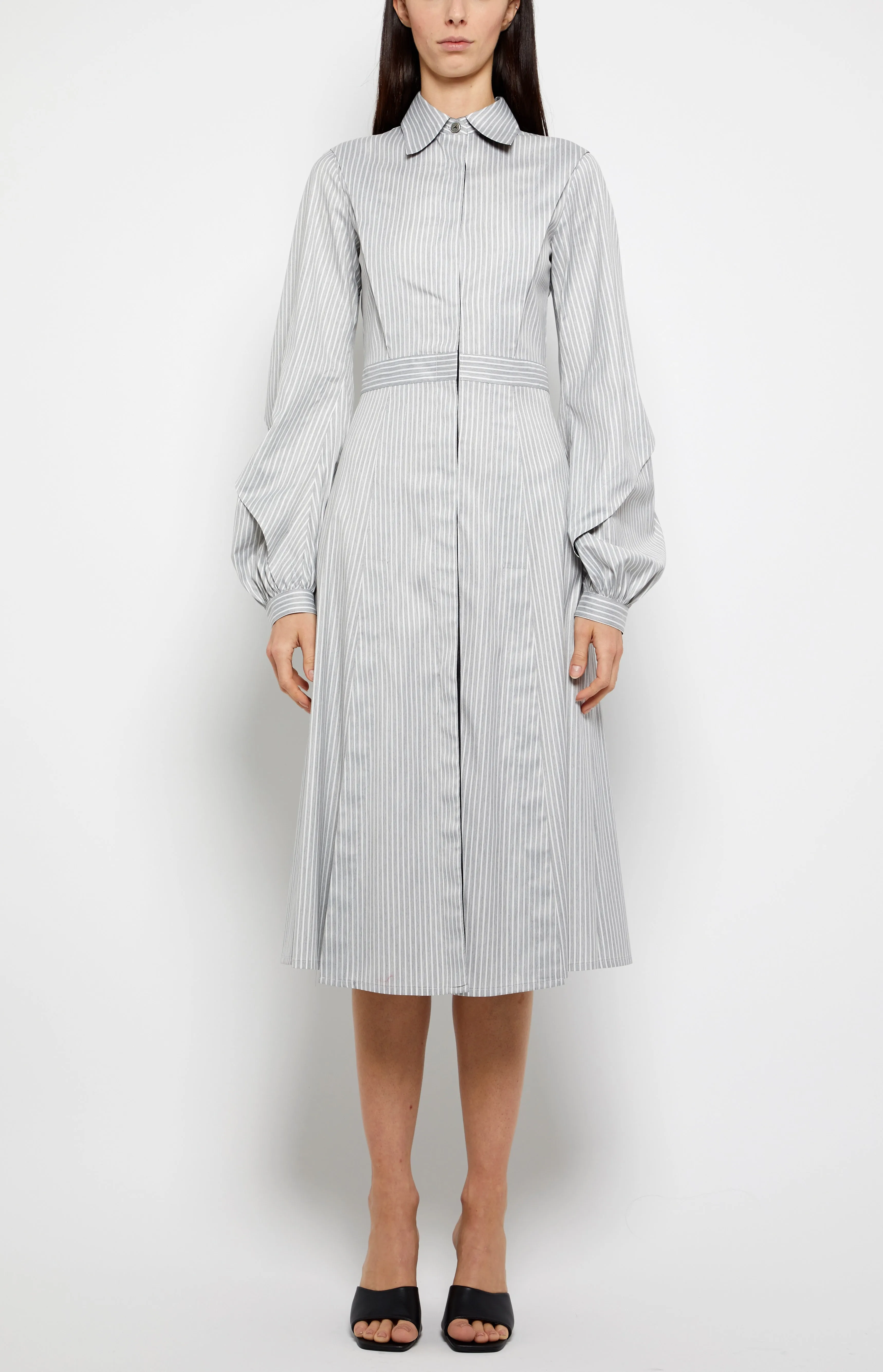 LONG SLEEVE SHIRTDRESS