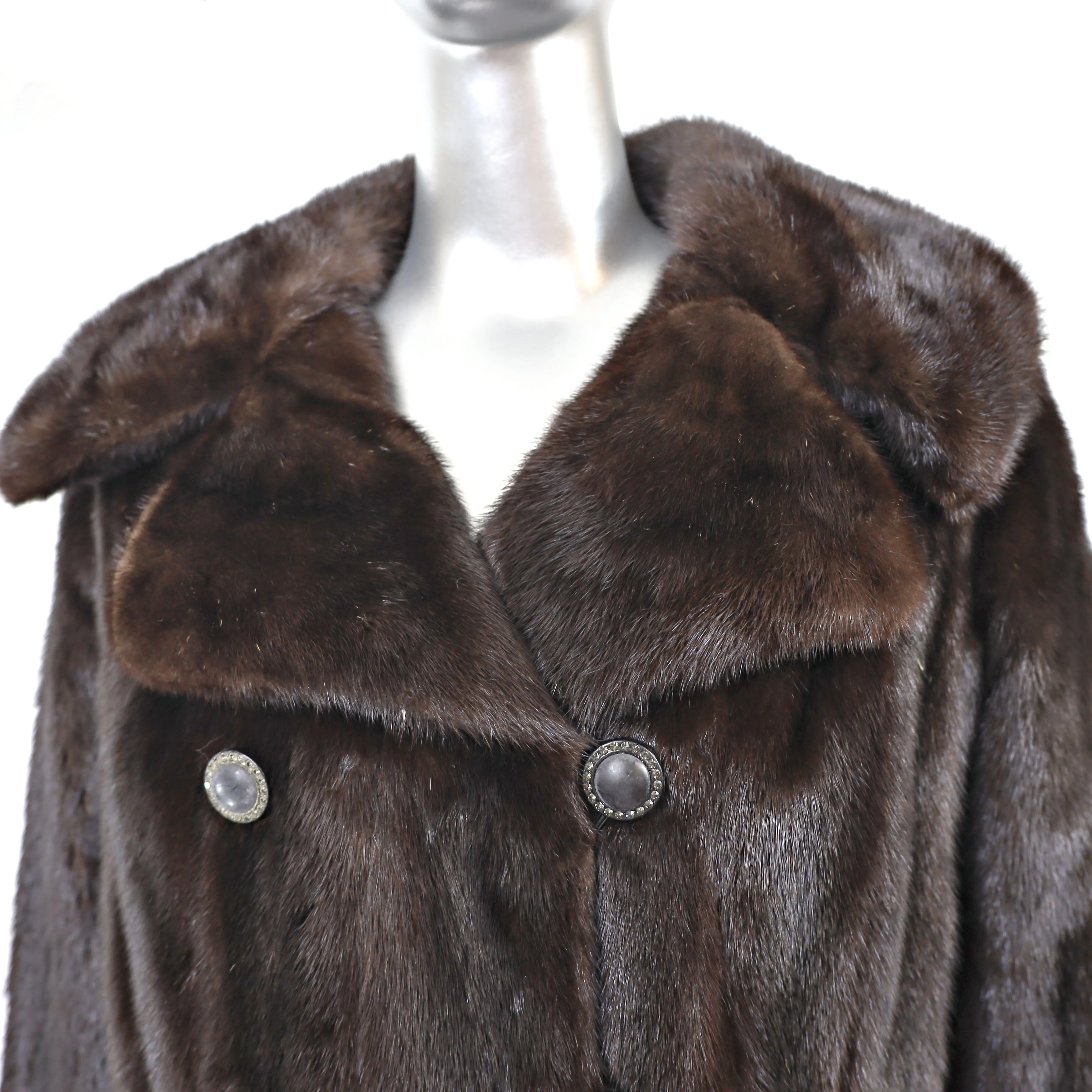 Mahogany Mink Jacket- Size S