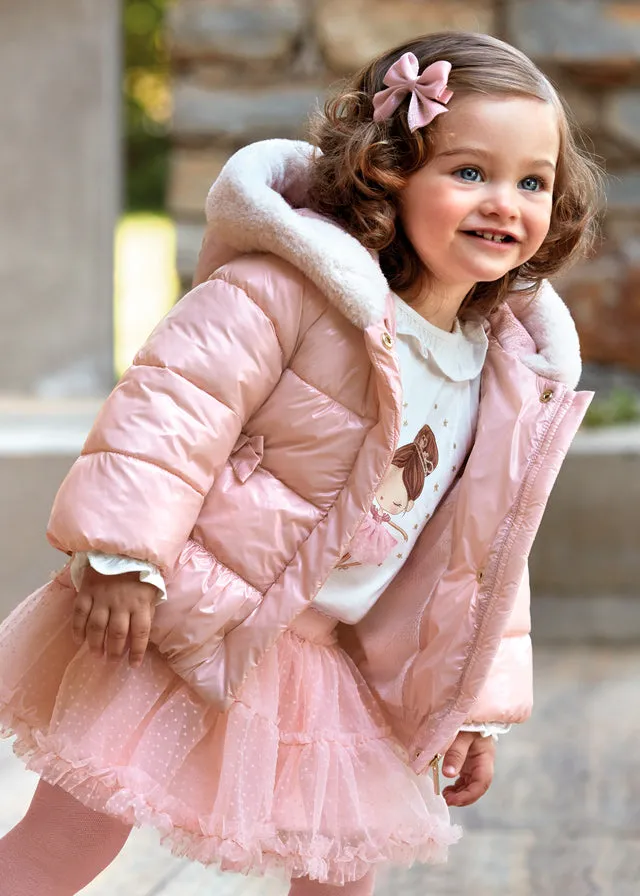 Mayoral 2420 027 - Blush Coat