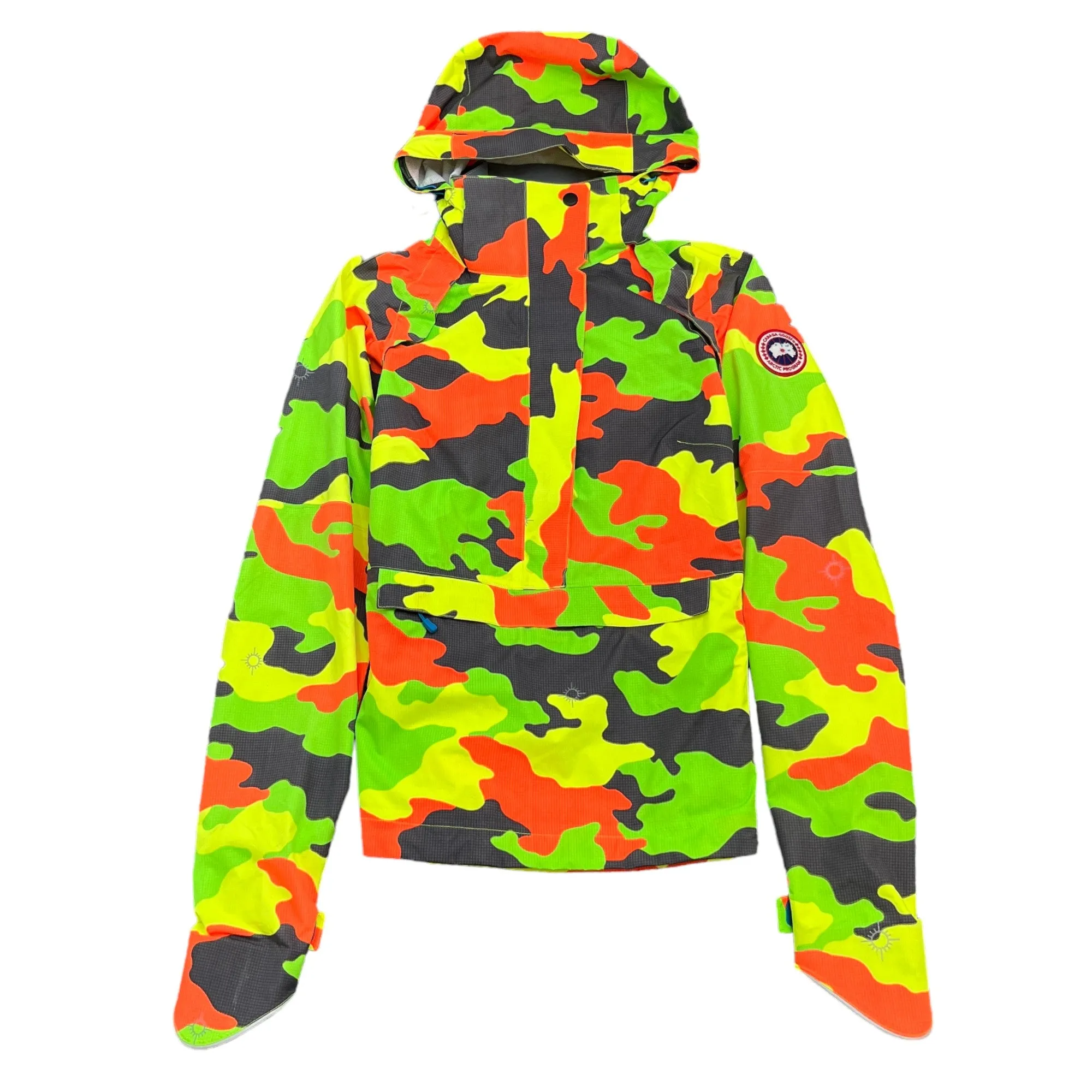 Men's Brunswick Anorak Camouflage Windbreaker Multi-Coloured Size M