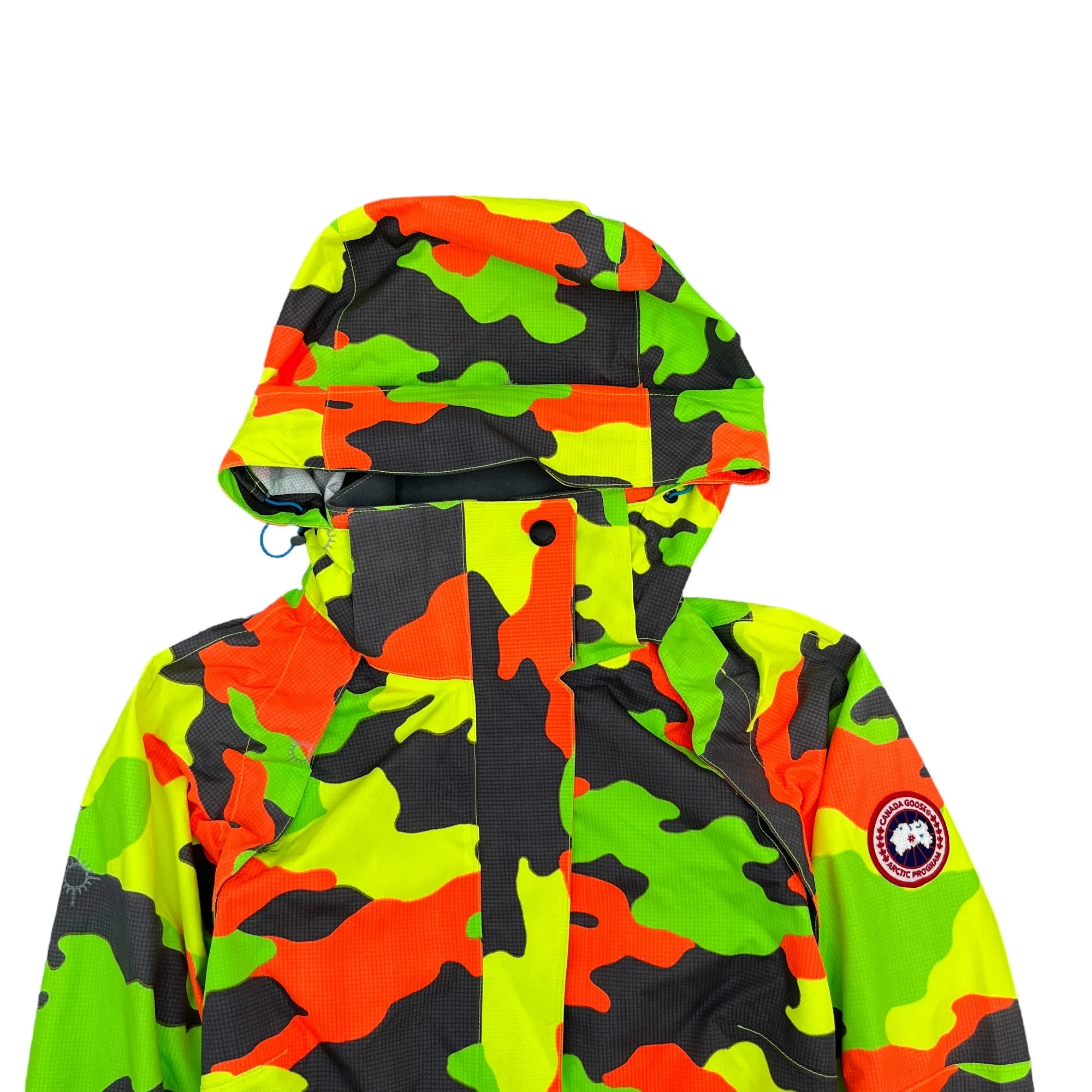 Men's Brunswick Anorak Camouflage Windbreaker Multi-Coloured Size M