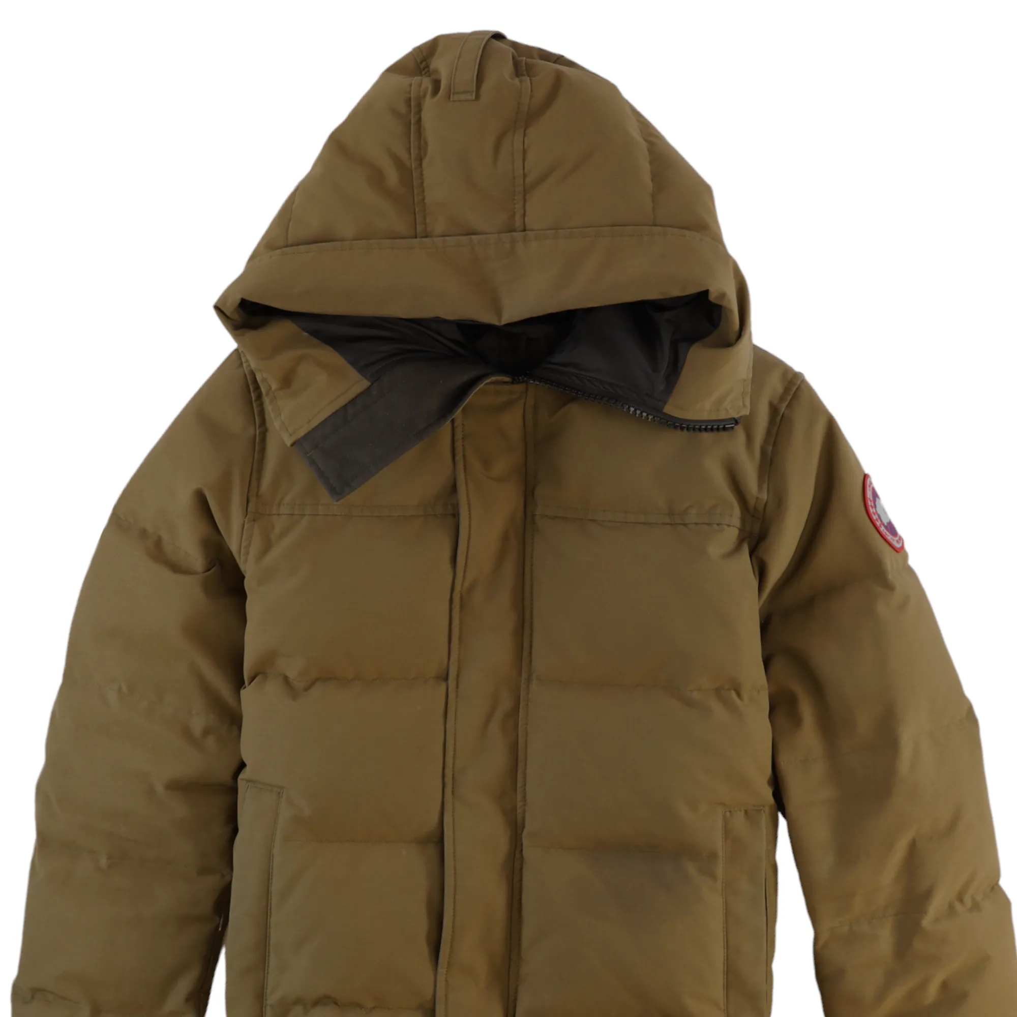 Men's Macmillan Parka Down Jacket Khaki Size S