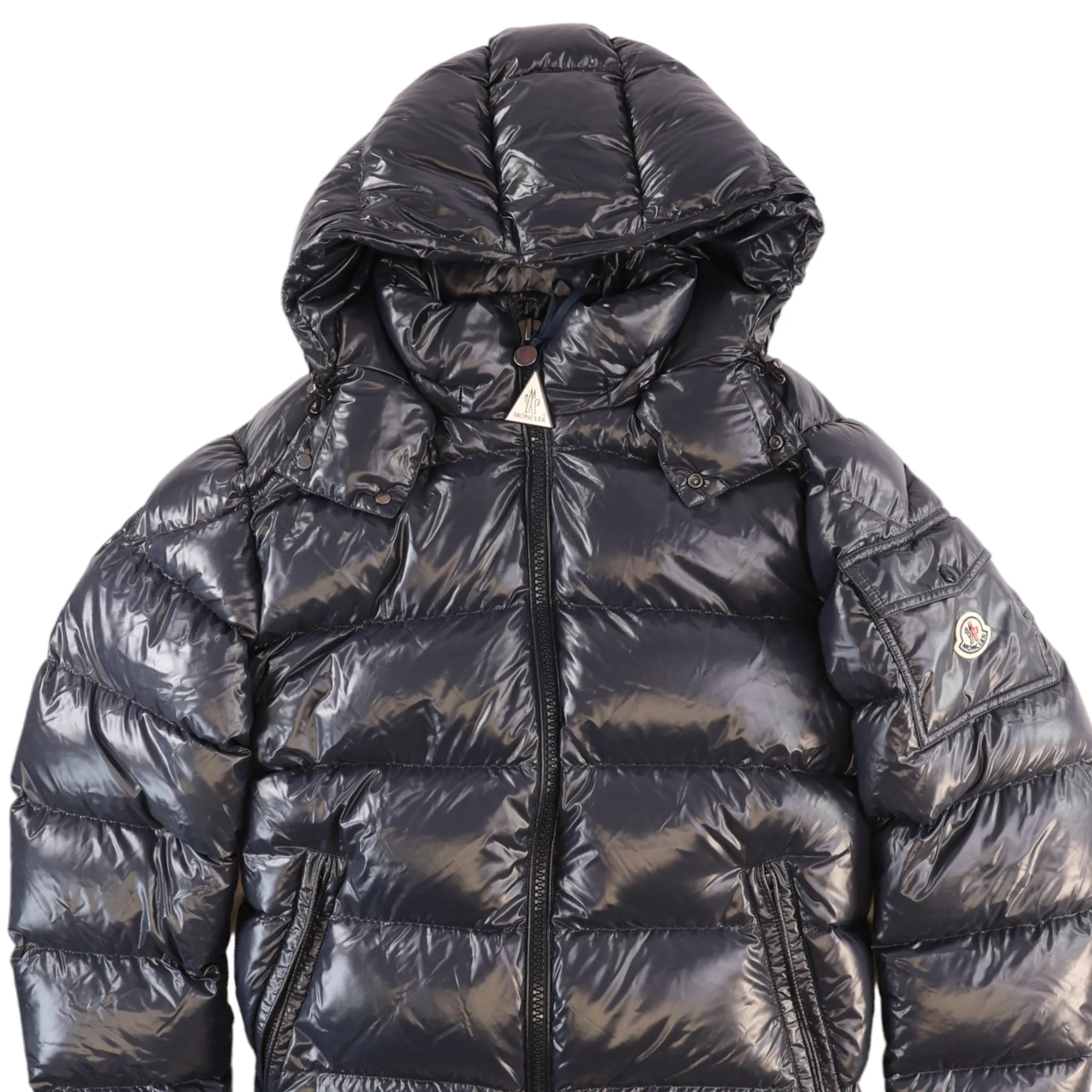 Mens Maya Ultra-Warm Down Jacket - Navy, Size 4/XL