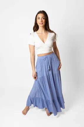 Miami Tiered Boho Maxi Skirt