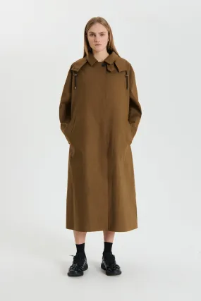 ONID | COAT BONDED COTTON BROWN